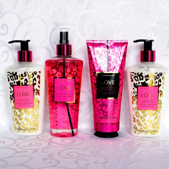 💕 Victoria's Secret LOVE ❤️ Island Breeze & Tiare Blossom 💕 Lotion Cream Mist - Picture 1 of 1